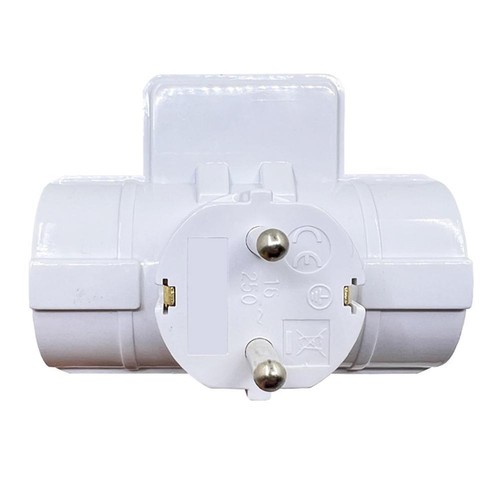 ABS Electrical Socket Multi-Plug 3-Way Multiple Plug EU Socket Standard J9D8 - Picture 10 of 12