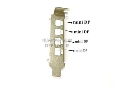 NEW Low Profile Bracket for  Quadro K1200 NVS510 P400 P600 P1000 P620