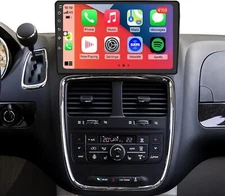 Carplay Android 15 Car Radio Stereo For Dodge Grand Caravan 2011-2020 Apple GPS