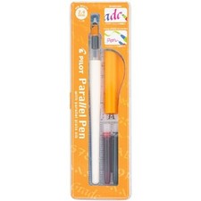 Pilot Parallel Calligraphy Pen 2-Color Black/Red 2.4mm Nib Handwriting School