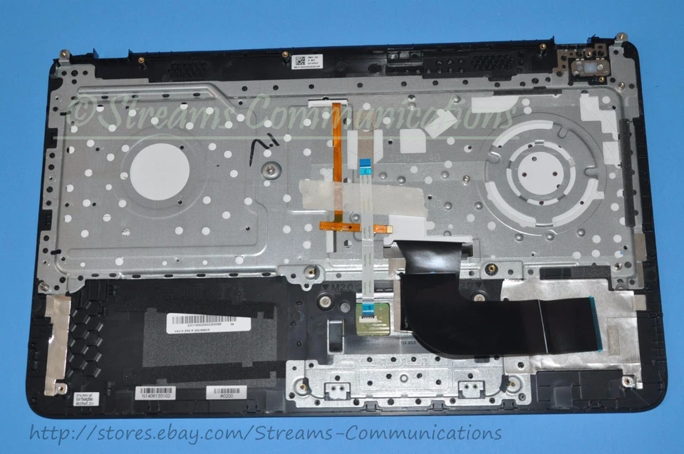  Reposamanos para portátil HP Pavilion 15-p030nr con panel táctil + teclado retroiluminado + alimentación BT Foto 4 de 4