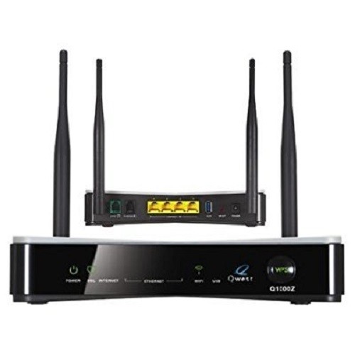 **DEAL!**CENTURYLINK APPROVED ZyXEL Q1000Z 4-Port Gigabit Modem/Wireless Router - Picture 3 of 3