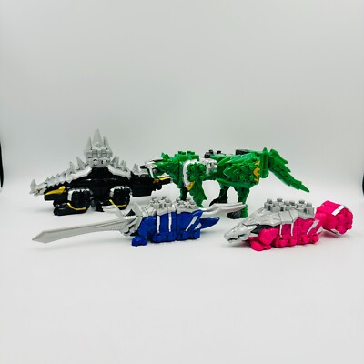#ad #ad Bandai Power Rangers Ryusoulger DX Triken amp; Ankyloze amp; Taiga Lance amp; MilNeedle $65.00