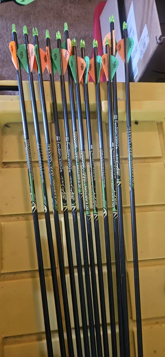 EPIC ST EASTON SIZE 600 1 DZ ARROWS 26 1 2 CUT WITH INSERTS eBay
