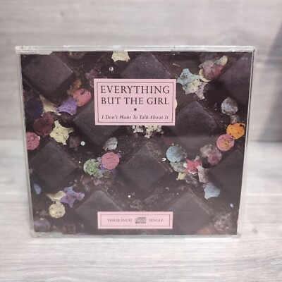 EVERYTHING BUT THE GIRL - I DON'T WANT TO TALK ABOUT IT - 3'' CD SINGLE - VG CON