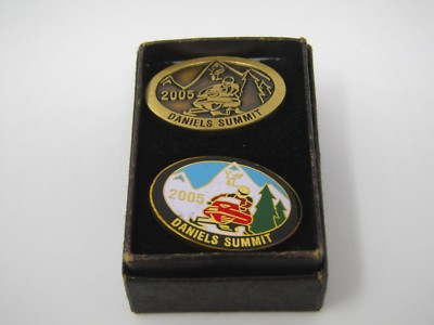 #ad 2 Two Collectible Pins: 2005 Daniels Summit Snowmobile Utah $25.00