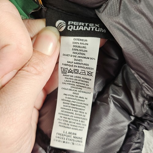 L.L. Bean Puffer Jacket Womens XS Petite Ultralight 850 Goose Down Full Zip - Picture 10 of 15