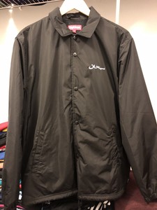supreme arabic logo coaches jacket