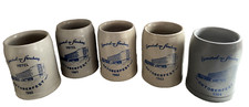 5 Bierkr&uuml;ge General von Steuben Hotel Oktoberfest 1960 - 1964 Made in W. Germany