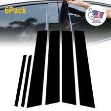 6x Car Window Pillar Posts For 2013 2014 2015 2016 2017 Honda Accord Accessories