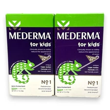 Mederma For Kids- Reduce The Appearance Of Scars, Skin Protectant 0.7oz LOT OF 2