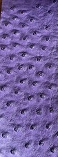 Purple ostrich faux vinyl Marine grade UV resistance waterproof Fabric