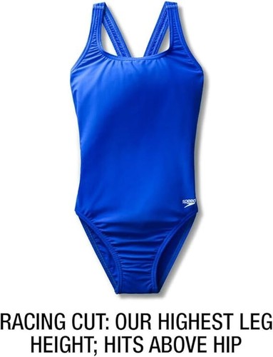 Speedo Girls Prolt Super Pro Solid Youth Athletic-one-piece-swimsuit, 4/20 Youth - Picture 5 of 7