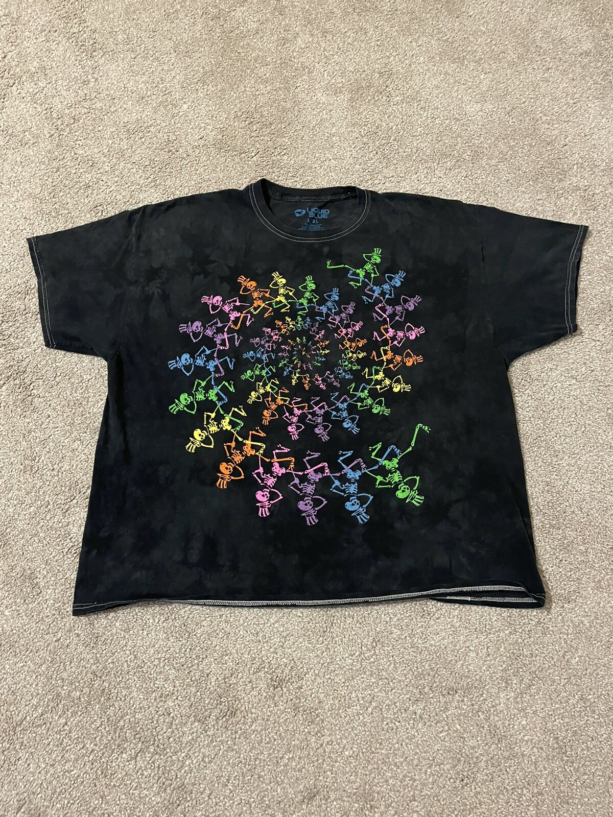 grateful dead spiral skeletons