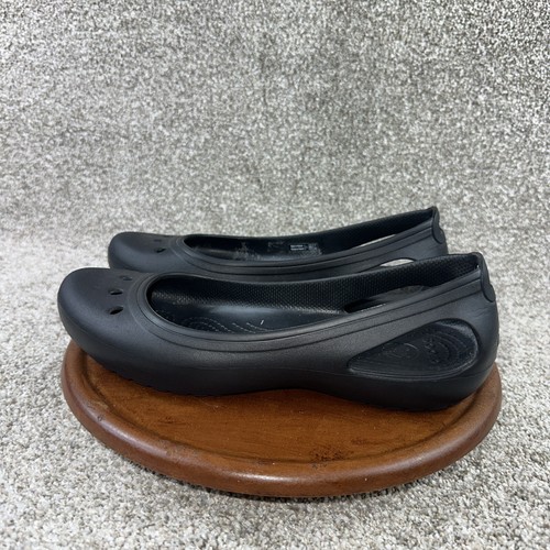 Crocs Kadee Women's Flat, Size 10  - Black