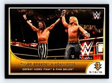 2016 Topps WWE Road to Wrestlemania #90 Tyler Breeze / Adam Rose