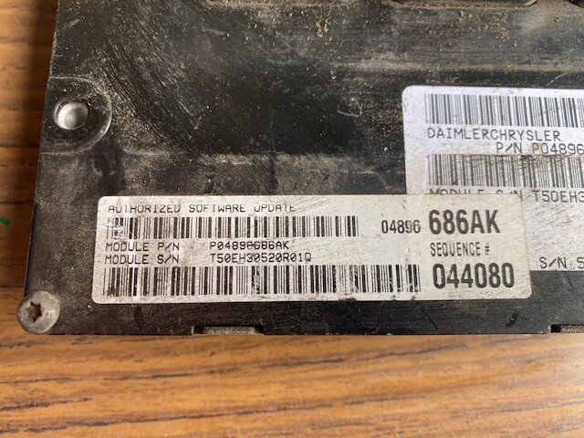 OEM 2003 Dodge Stratus 4896693AC Engine Computer for sale online 