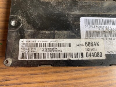 OEM 2003 Dodge Stratus 4896693AC Engine Computer for sale online 