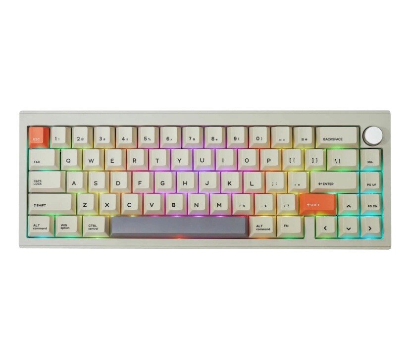 NEW) CIDOO V65 V3 Pro Wireless 65% Aluminum Mechanical Keyboard