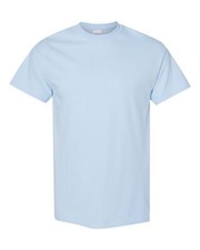 Gildan Heavy Cotton T-Shirt 5000 Unisex  Plain Blank Crewneck Short Sleeves Tee