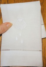 Baby Baptism Cloth with Shell