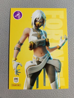 Double Agent Hush #123 Epic Outfit | NM/M | 2021 Fortnite Series 3 Panini