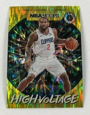 2019/20 Hoops Premium Stock Hybrid HIGH VOLTAGE FLASH PRIZM KAWHI LEONARD SSP 