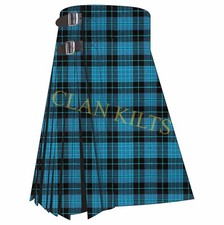 Clergy Ancient 8-yard Scottish Handmade Traditional Tartan Kilt For Men Custom