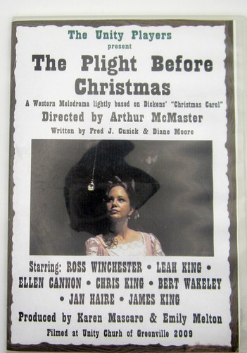 Plight Before Christmas Christian DVD Western Play based on A Christmas Carol