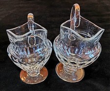 Antiche Caraffe Brocche In Cristallo Inizio '900 Acqua / Vino -Lotto di 2-