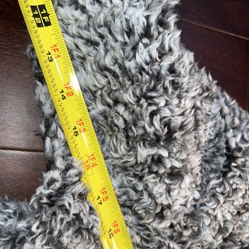 Weatherproof Vintage Women's Sherpa Frosty Tipped Grey Pullover Quarter Zip Xl - Picture 10 of 10