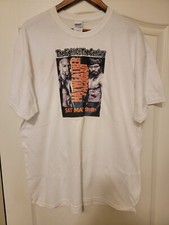 Mayweather vs Pacquiao P4P Fight Of The Century RARE Promotional White Shirt XL