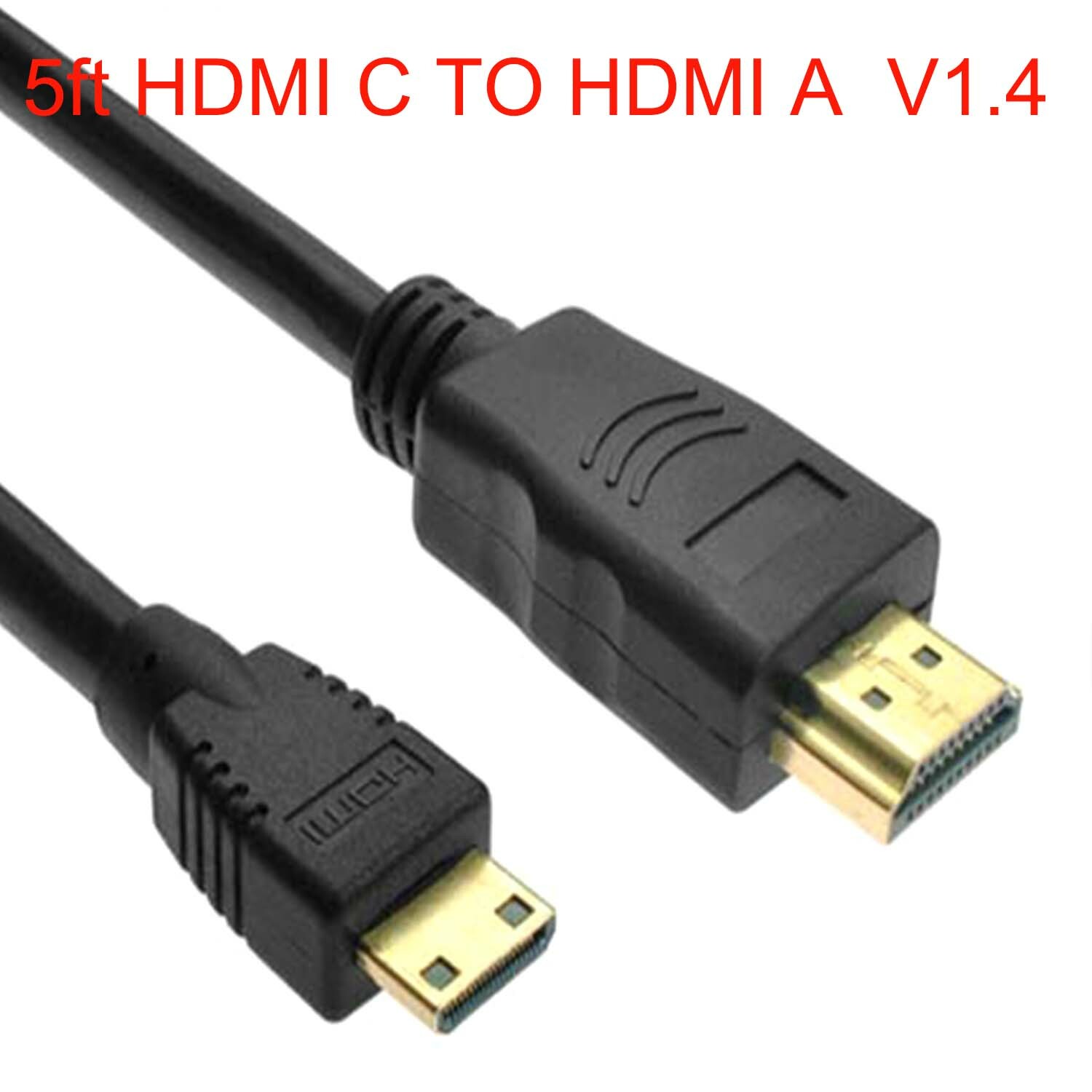 Mini HDMI C TO HDMI A Audio Cable// for Sony Camera NEXF3K NEXF3D NEX
