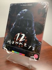 12 Monkeys Steelbook Blu-ray Disc, Region B Factory Sealed