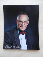 David M. Lee "Nobelpreis Physik 1996" Autogramm signed 10x12 cm Bild 