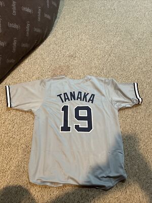 NEW YORK YANKEES- MASAHIRO TANAKA SIZE XL JERSEY GREY ROAD #19