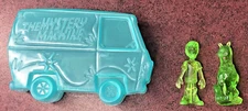 Scooby-Doo! Tiny Mights Mini-figures -  M.U.S.C.L.E. - Scooby Doo & Shaggy Green