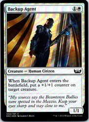 Backup Agent - Foil - Streets of New Capenna