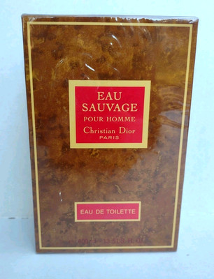 Christian Dior Eau Sauvage 400ml 13.5oz EDT Vintage Early 1980s Sealed Rare