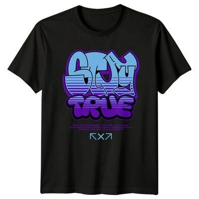 Stay True Feel Deeply Fail T-Shirt Graffiti Art Streetwear Geburtstag Geschenk für Ihn