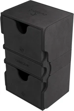 Stronghold 200+ XL Convertible Deck Box | Double-Sleeved Card Storage | Card Gam