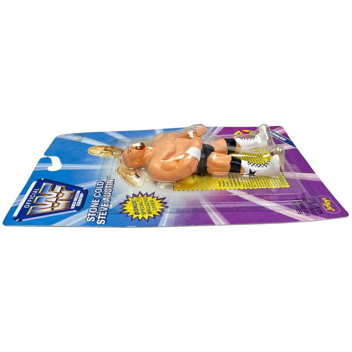 WWF WWE Stone Cold Steve Austin Bend-em Wrestling Figure