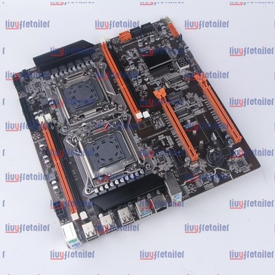 1PC X79 Dual CPU LGA2011 Motherboard DDR3 Computer Mainboard NEW