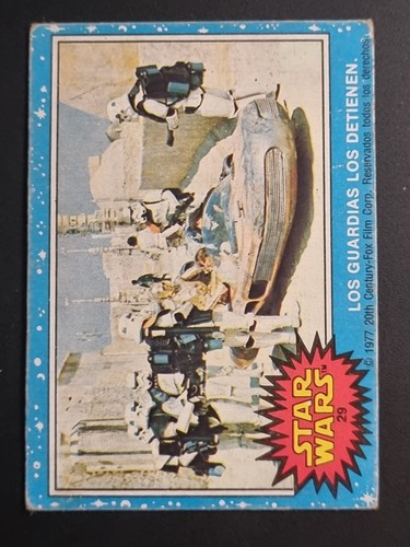 1977 Topps Mexico Star Wars #29 — Raw
