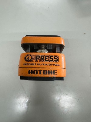 Hotone Quad Press Vol Wah Expression Pedal Neil Zaza Signature Model