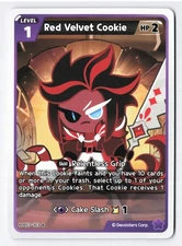 Red Velvet Cookie BS3-103 - Age of Heroes and Kingdoms Cookie Run Non-Holo NM