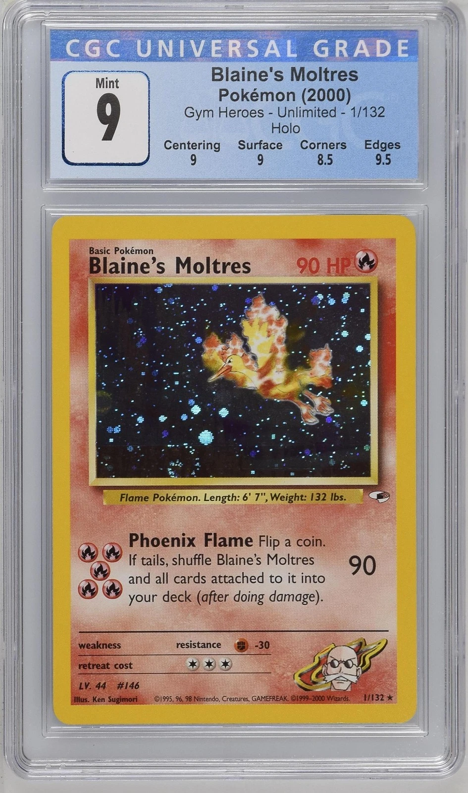 Blaine's Moltres - Gym Heroes #1 Price & Value ($133.05) | PokeScope