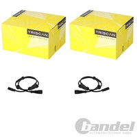 2X Triscan ABS-SENSOR Raddrehzahl Vorne Passend FüR Renault Grand Megane ScÉNic