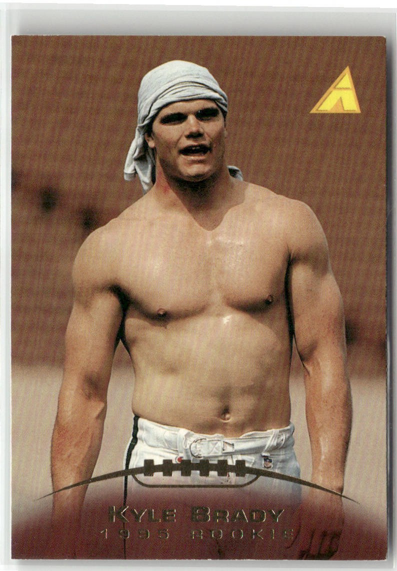 1995 PINNACLE #214 KYLE BRADY NEW YORK JETS RC