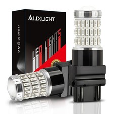 Brilliant Red 60-smd Led 3157 3156 3057 4157 3157k Tail Brake Light Bulbs